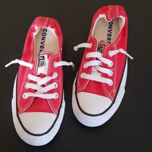 Converse Classic Red and White Sneakers